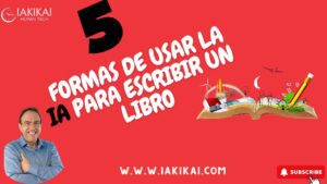 5 formas para escribir un libro con ia
